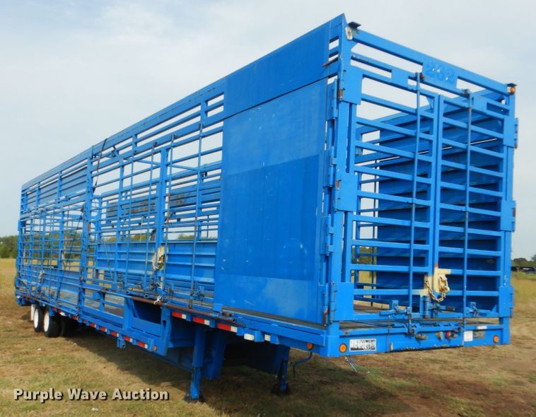 image for item HT9440 1997 McCord SD748/96  drop deck trailer