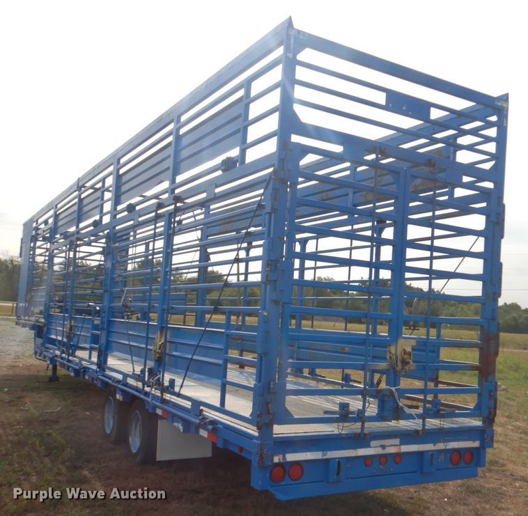 image for item HT9440 1997 McCord SD748/96  drop deck trailer