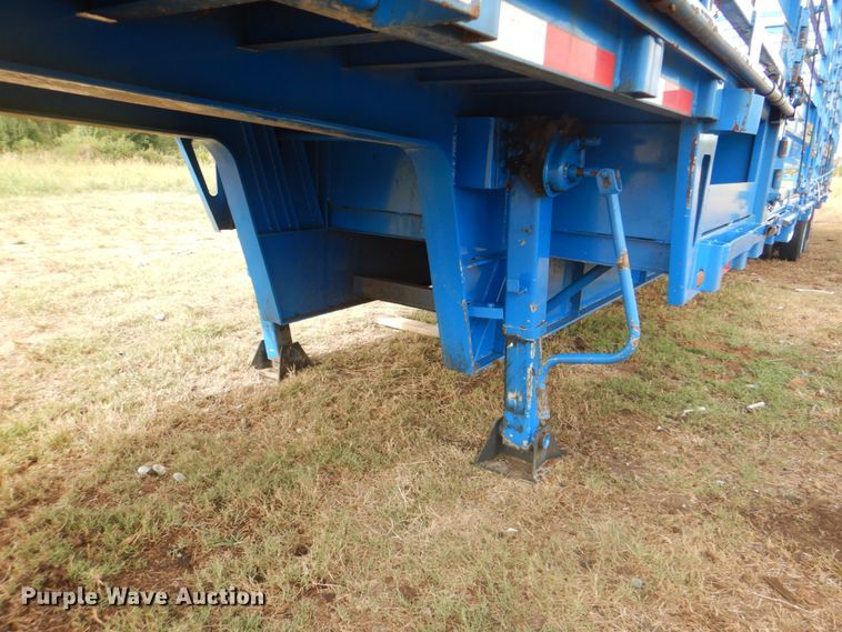 image for item HT9440 1997 McCord SD748/96  drop deck trailer