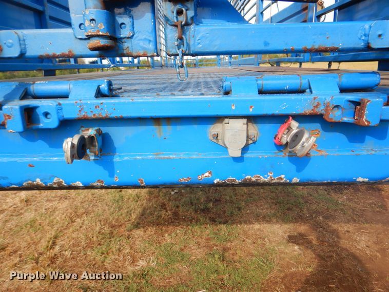 image for item HT9440 1997 McCord SD748/96  drop deck trailer