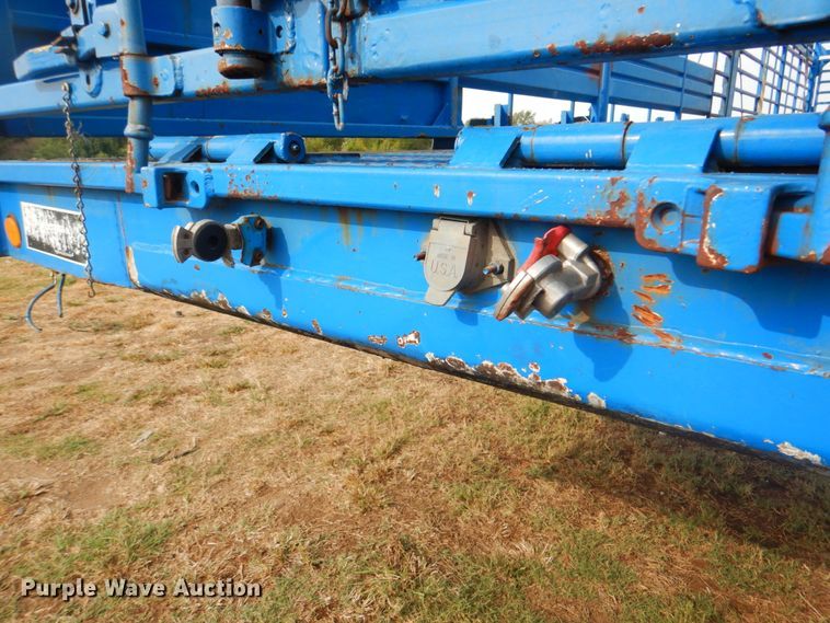 image for item HT9440 1997 McCord SD748/96  drop deck trailer