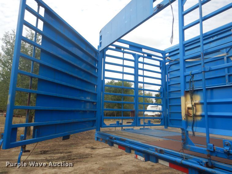 image for item HT9440 1997 McCord SD748/96  drop deck trailer