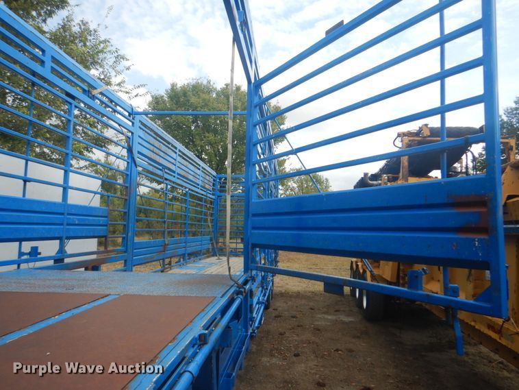 image for item HT9440 1997 McCord SD748/96  drop deck trailer