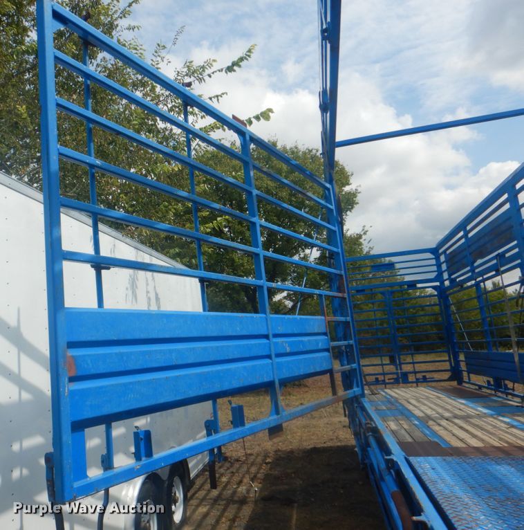 image for item HT9440 1997 McCord SD748/96  drop deck trailer