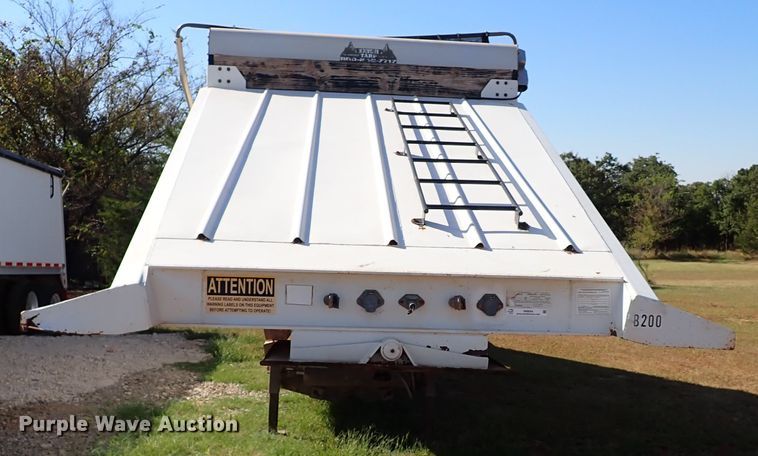 image for item IN9694 2012 CTS BDT-40  bottom dump trailer