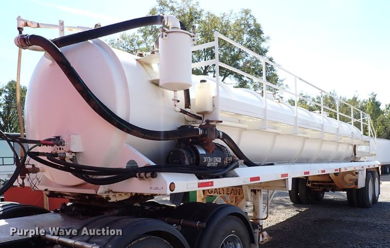 image for item IN9698 2011 Galyean 130BBL  vacuum trailer