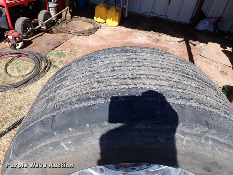 image for item IN9699 (4) 445/50R22.5 tires and wheels