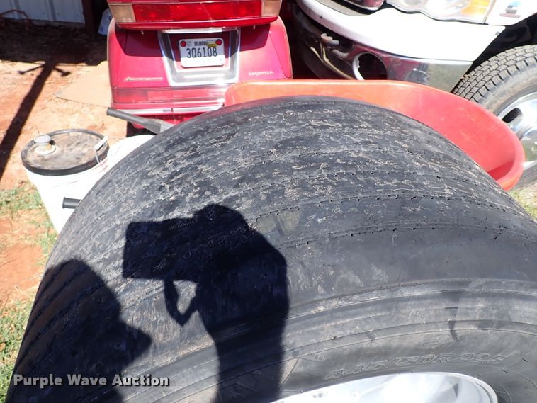 image for item IN9699 (4) 445/50R22.5 tires and wheels