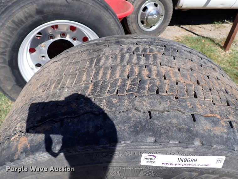 image for item IN9699 (4) 445/50R22.5 tires and wheels