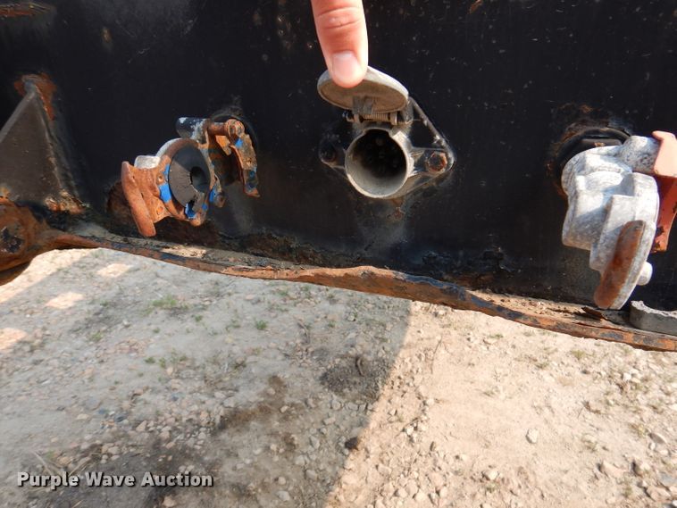 image for item IN9772 1989 Siebert 60T3A  lowboy equipment trailer