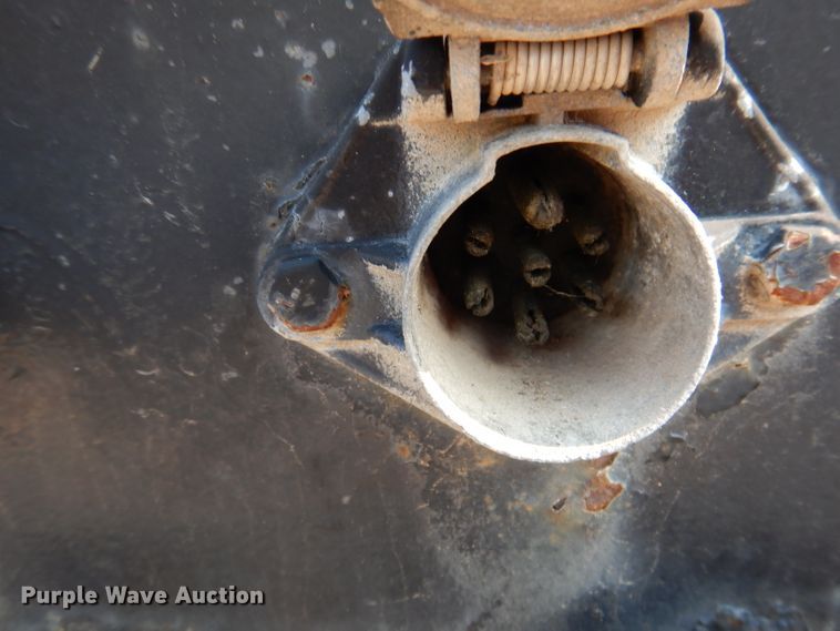 image for item IN9772 1989 Siebert 60T3A  lowboy equipment trailer