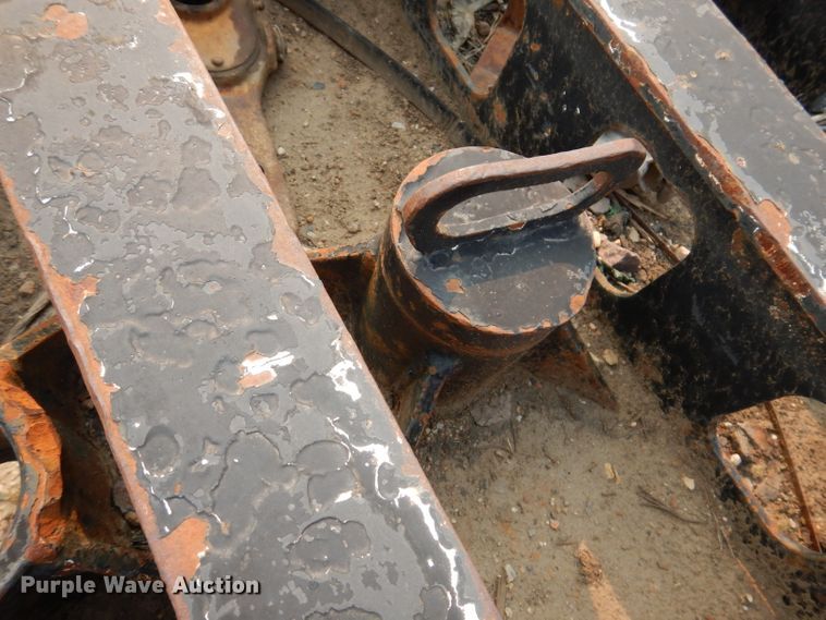 image for item IN9772 1989 Siebert 60T3A  lowboy equipment trailer