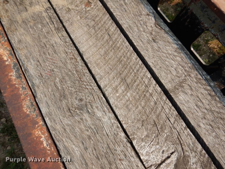 image for item IN9772 1989 Siebert 60T3A  lowboy equipment trailer