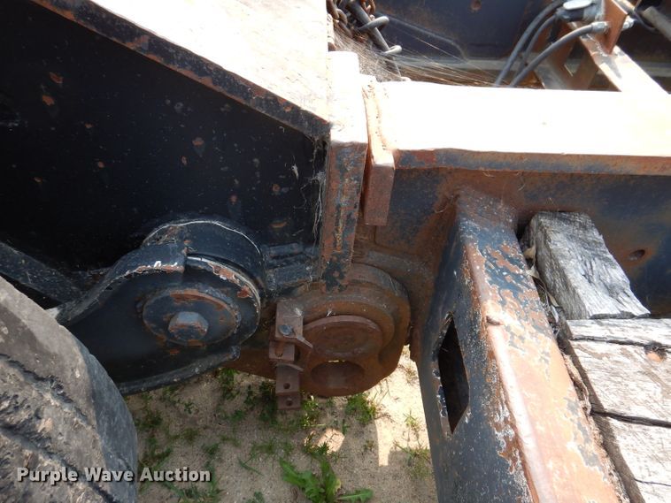 image for item IN9772 1989 Siebert 60T3A  lowboy equipment trailer