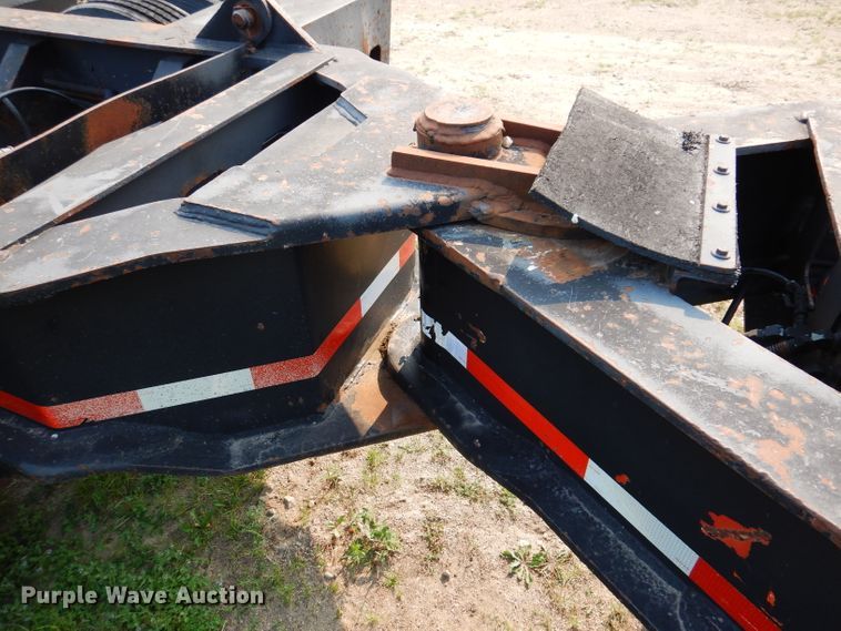 image for item IN9772 1989 Siebert 60T3A  lowboy equipment trailer