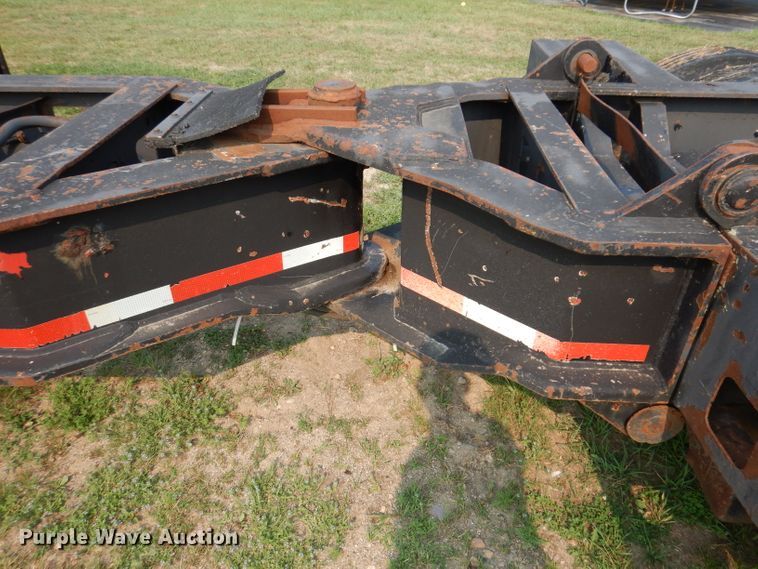 image for item IN9772 1989 Siebert 60T3A  lowboy equipment trailer