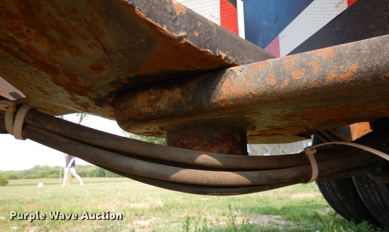 image for item IN9772 1989 Siebert 60T3A  lowboy equipment trailer