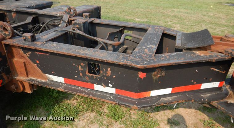 image for item IN9772 1989 Siebert 60T3A  lowboy equipment trailer