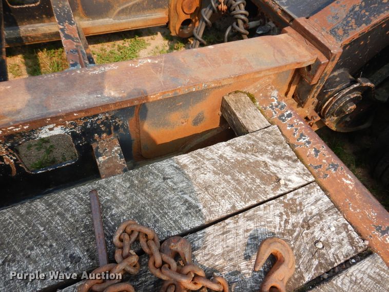 image for item IN9772 1989 Siebert 60T3A  lowboy equipment trailer