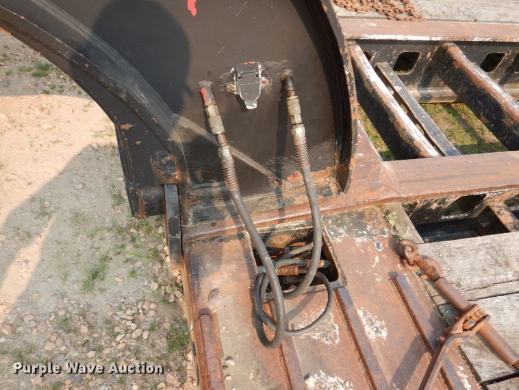 image for item IN9772 1989 Siebert 60T3A  lowboy equipment trailer