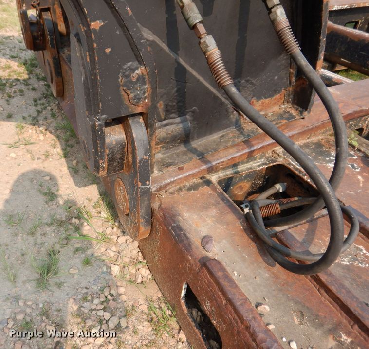 image for item IN9772 1989 Siebert 60T3A  lowboy equipment trailer