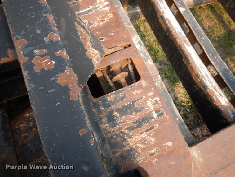 image for item IN9772 1989 Siebert 60T3A  lowboy equipment trailer