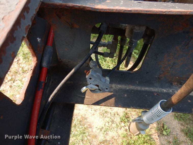 image for item IN9772 1989 Siebert 60T3A  lowboy equipment trailer