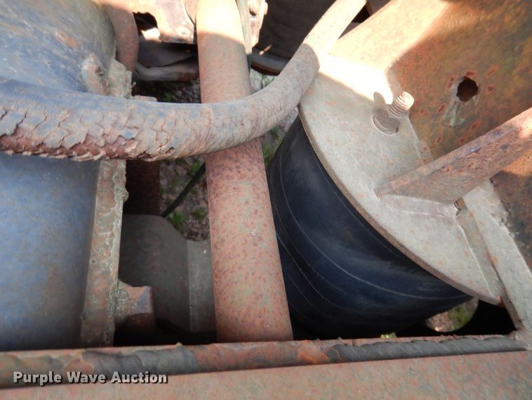 image for item IN9772 1989 Siebert 60T3A  lowboy equipment trailer