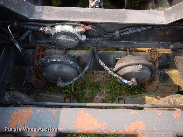 image for item IN9772 1989 Siebert 60T3A  lowboy equipment trailer