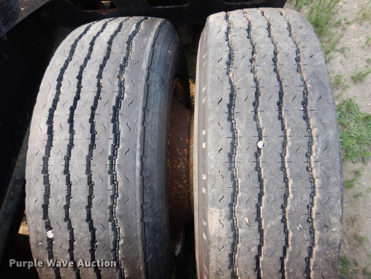 image for item IN9772 1989 Siebert 60T3A  lowboy equipment trailer