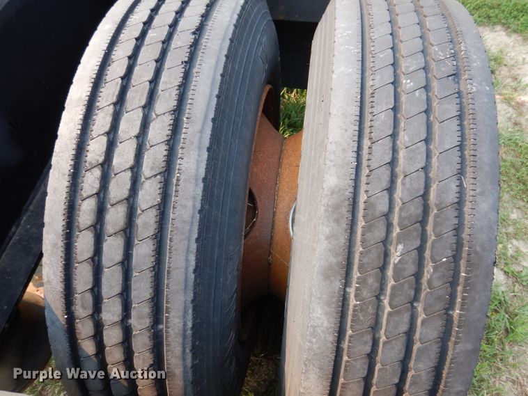 image for item IN9772 1989 Siebert 60T3A  lowboy equipment trailer