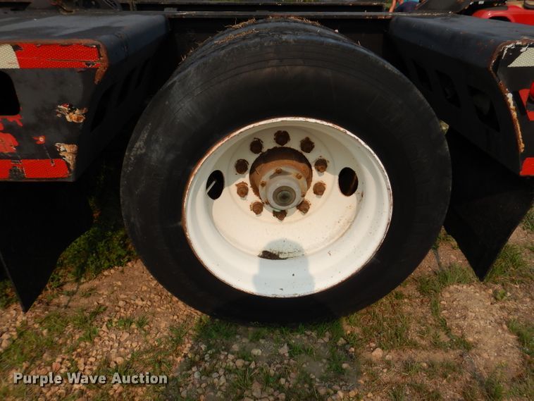 image for item IN9772 1989 Siebert 60T3A  lowboy equipment trailer