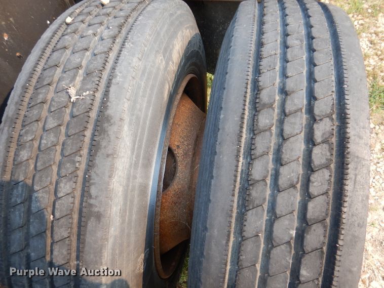 image for item IN9772 1989 Siebert 60T3A  lowboy equipment trailer