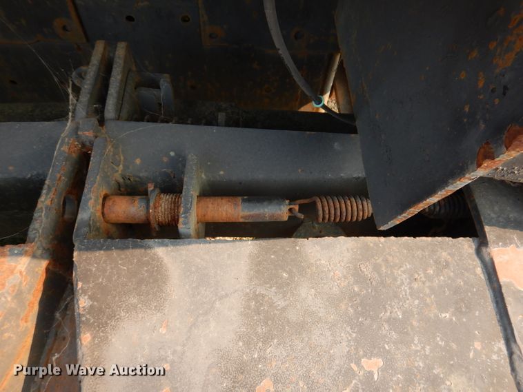 image for item IN9772 1989 Siebert 60T3A  lowboy equipment trailer