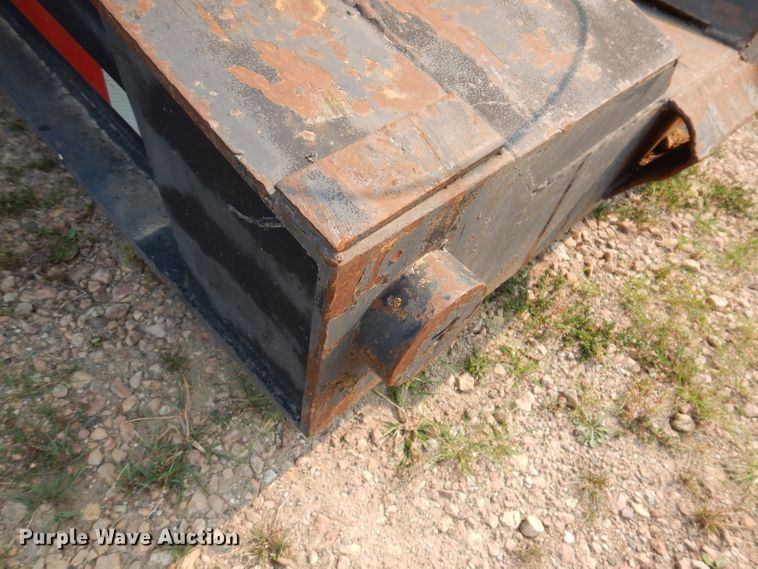 image for item IN9772 1989 Siebert 60T3A  lowboy equipment trailer