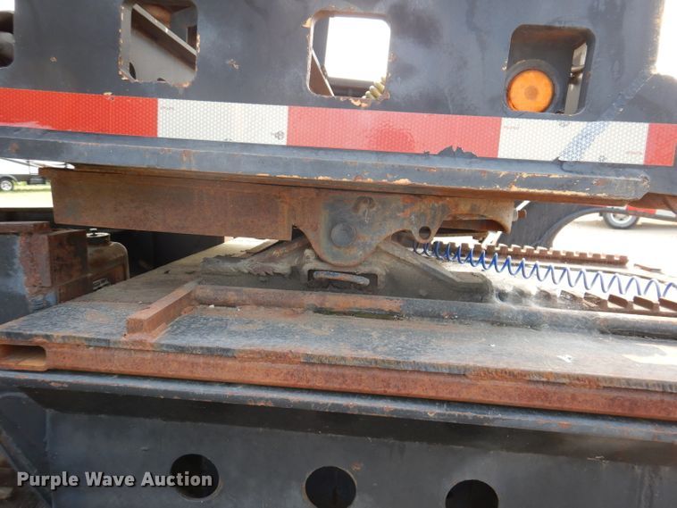 image for item IN9772 1989 Siebert 60T3A  lowboy equipment trailer