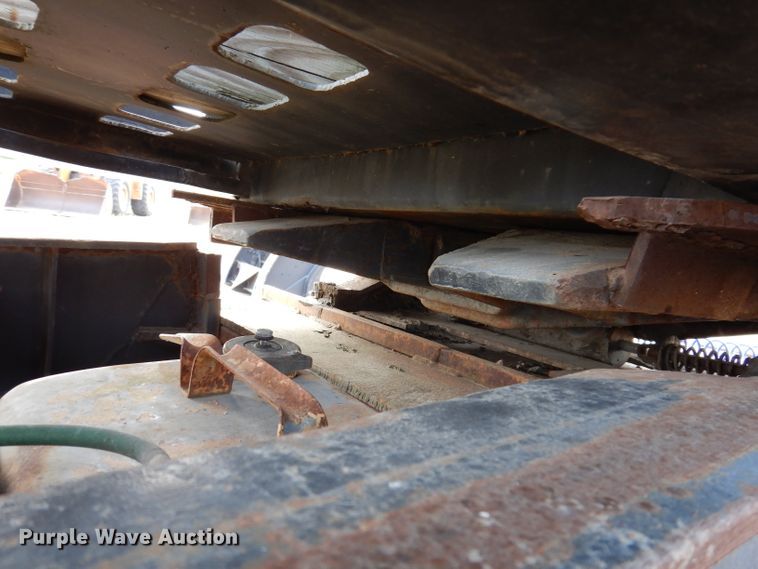 image for item IN9772 1989 Siebert 60T3A  lowboy equipment trailer