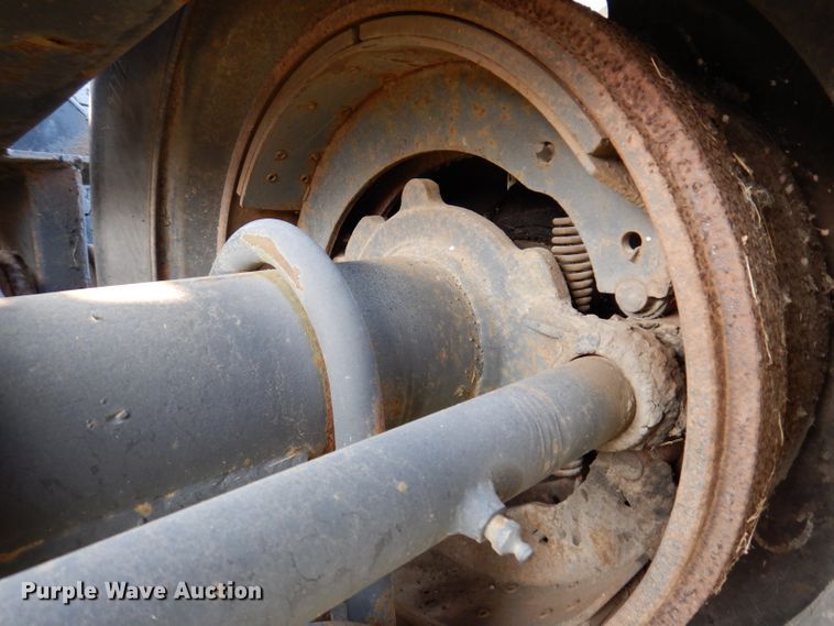 image for item IN9772 1989 Siebert 60T3A  lowboy equipment trailer