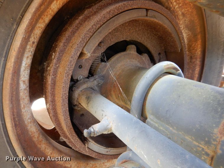 image for item IN9772 1989 Siebert 60T3A  lowboy equipment trailer