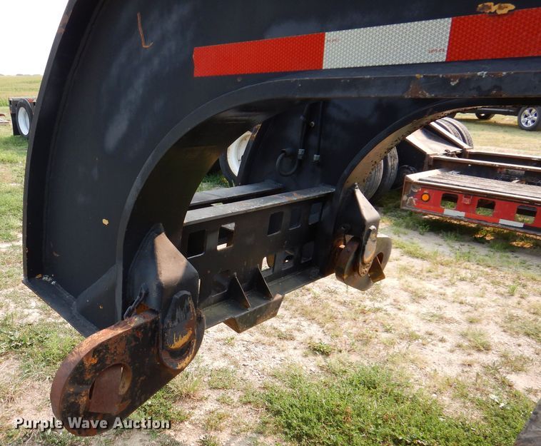 image for item IN9772 1989 Siebert 60T3A  lowboy equipment trailer