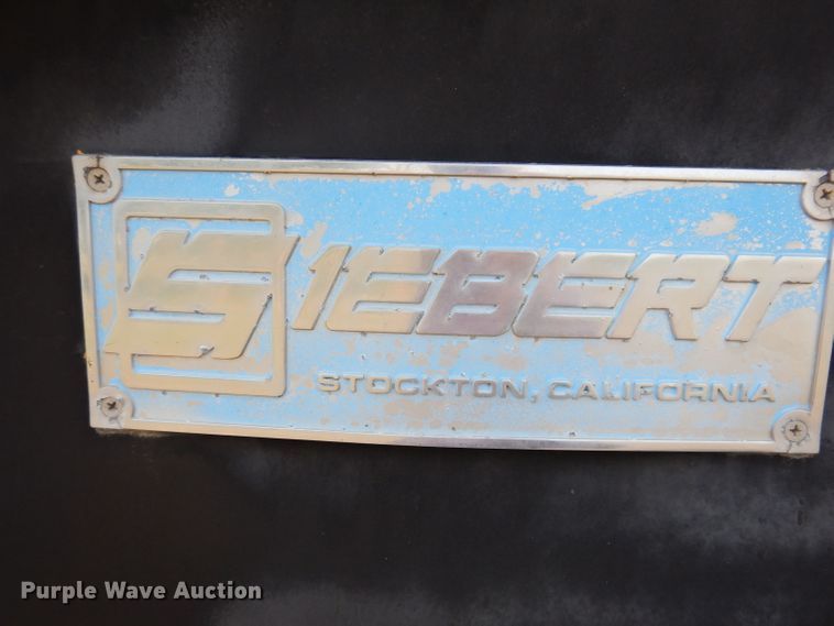 image for item IN9772 1989 Siebert 60T3A  lowboy equipment trailer