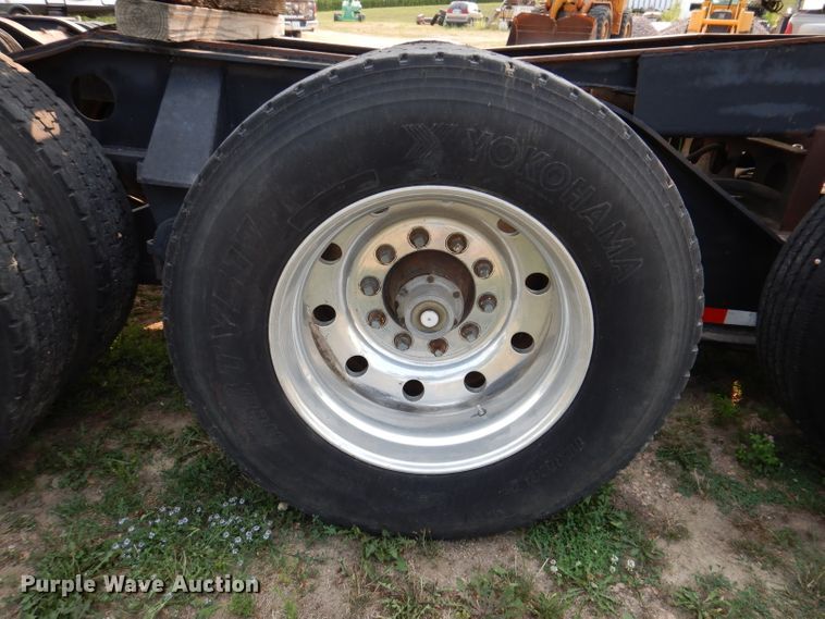 image for item IN9772 1989 Siebert 60T3A  lowboy equipment trailer