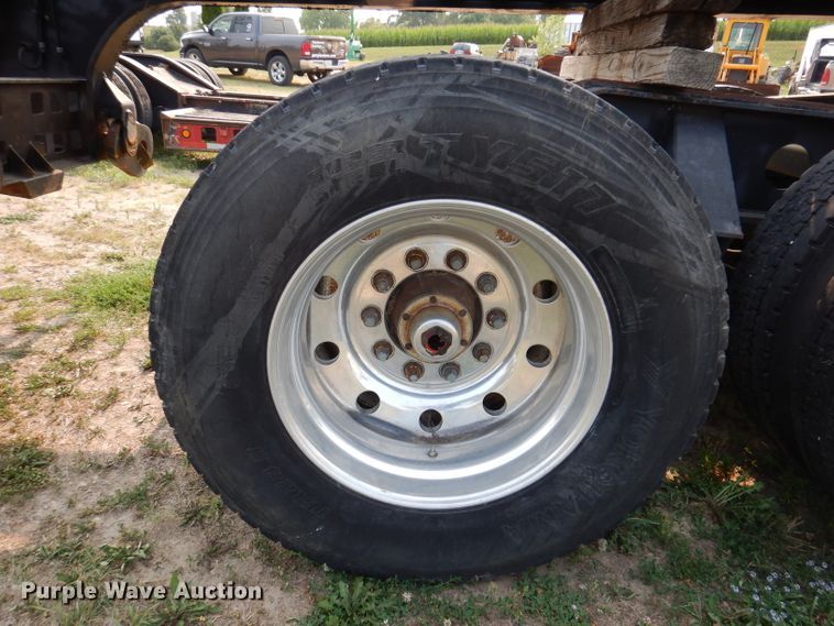 image for item IN9772 1989 Siebert 60T3A  lowboy equipment trailer