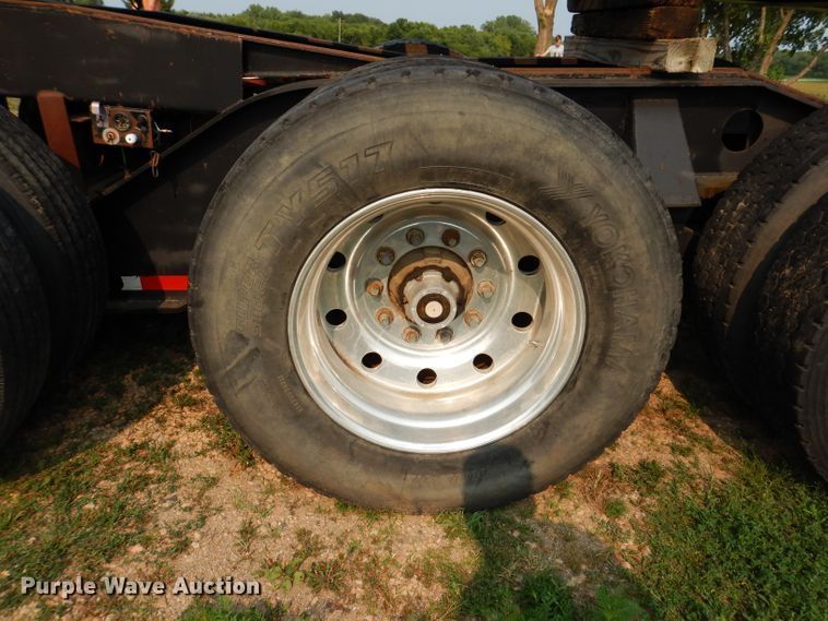 image for item IN9772 1989 Siebert 60T3A  lowboy equipment trailer
