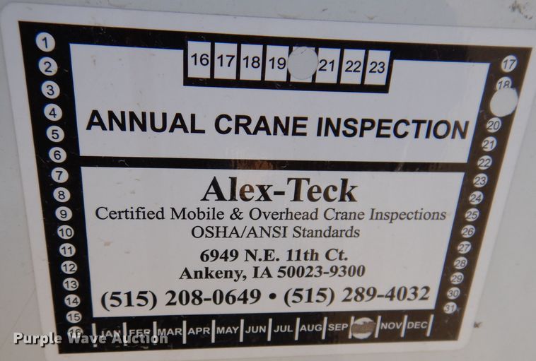 image for item KA9397 2006 Ford F750  utility / service truck