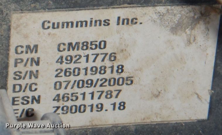 image for item KA9397 2006 Ford F750  utility / service truck