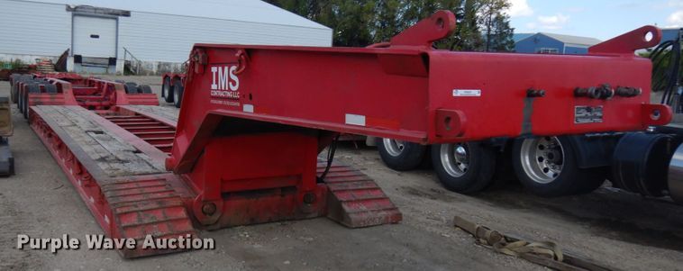 image for item KK9047 2005 Talbert  lowboy equipment trailer