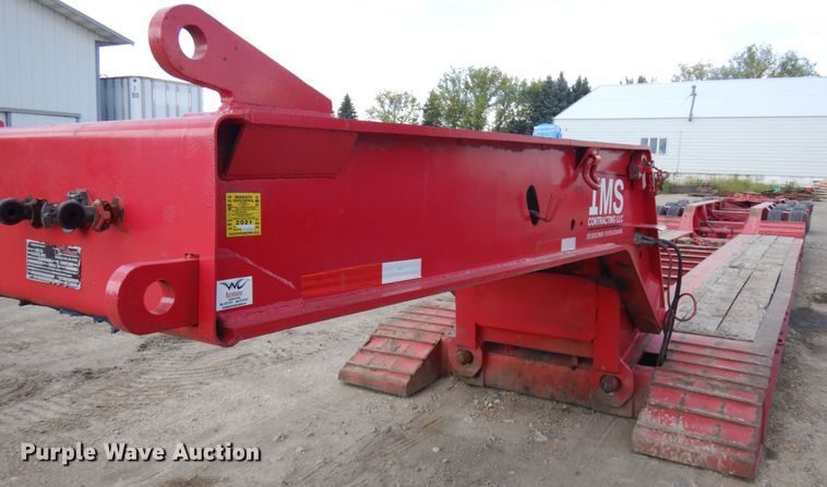 image for item KK9047 2005 Talbert  lowboy equipment trailer