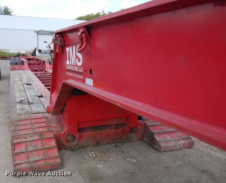image for item KK9047 2005 Talbert  lowboy equipment trailer