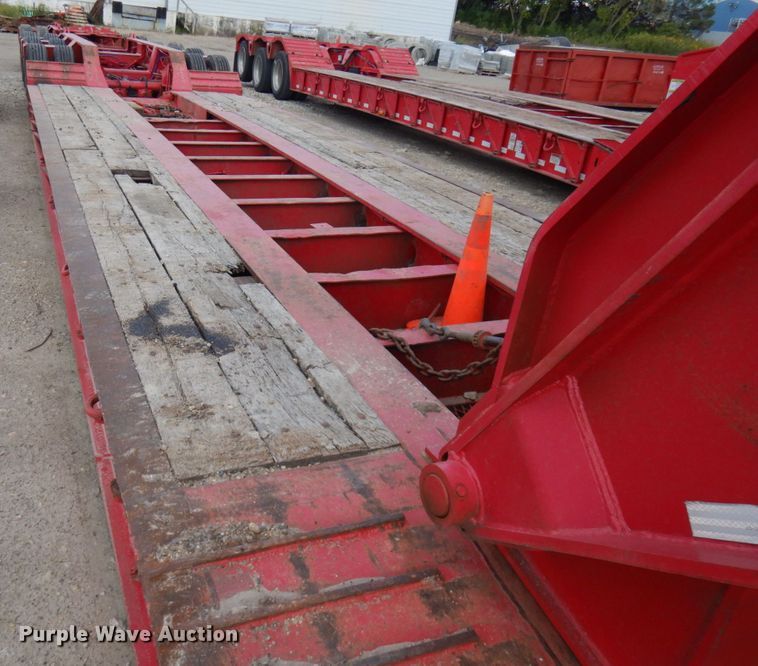 image for item KK9047 2005 Talbert  lowboy equipment trailer